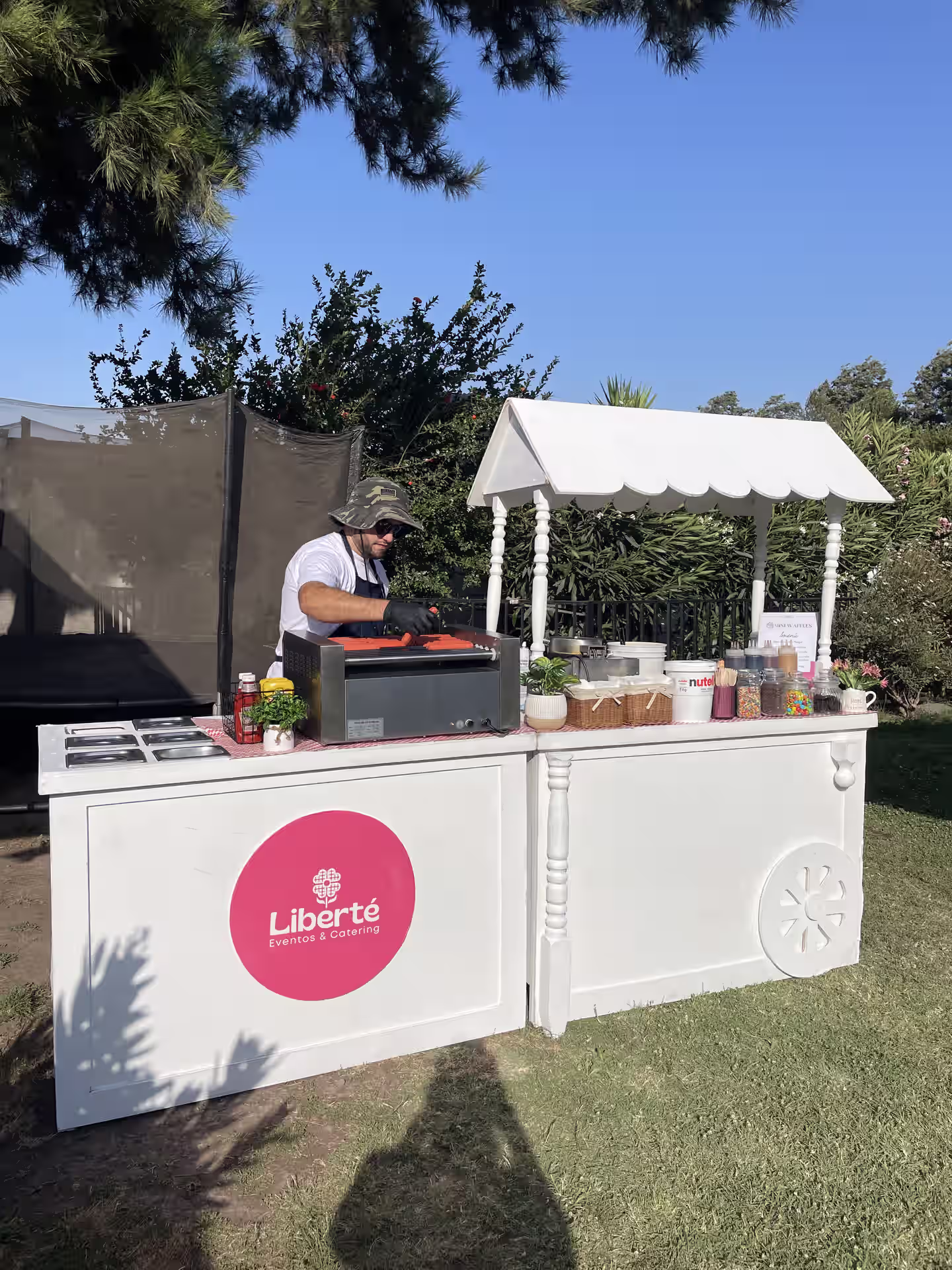 Carrito de comida Eventos Liberté