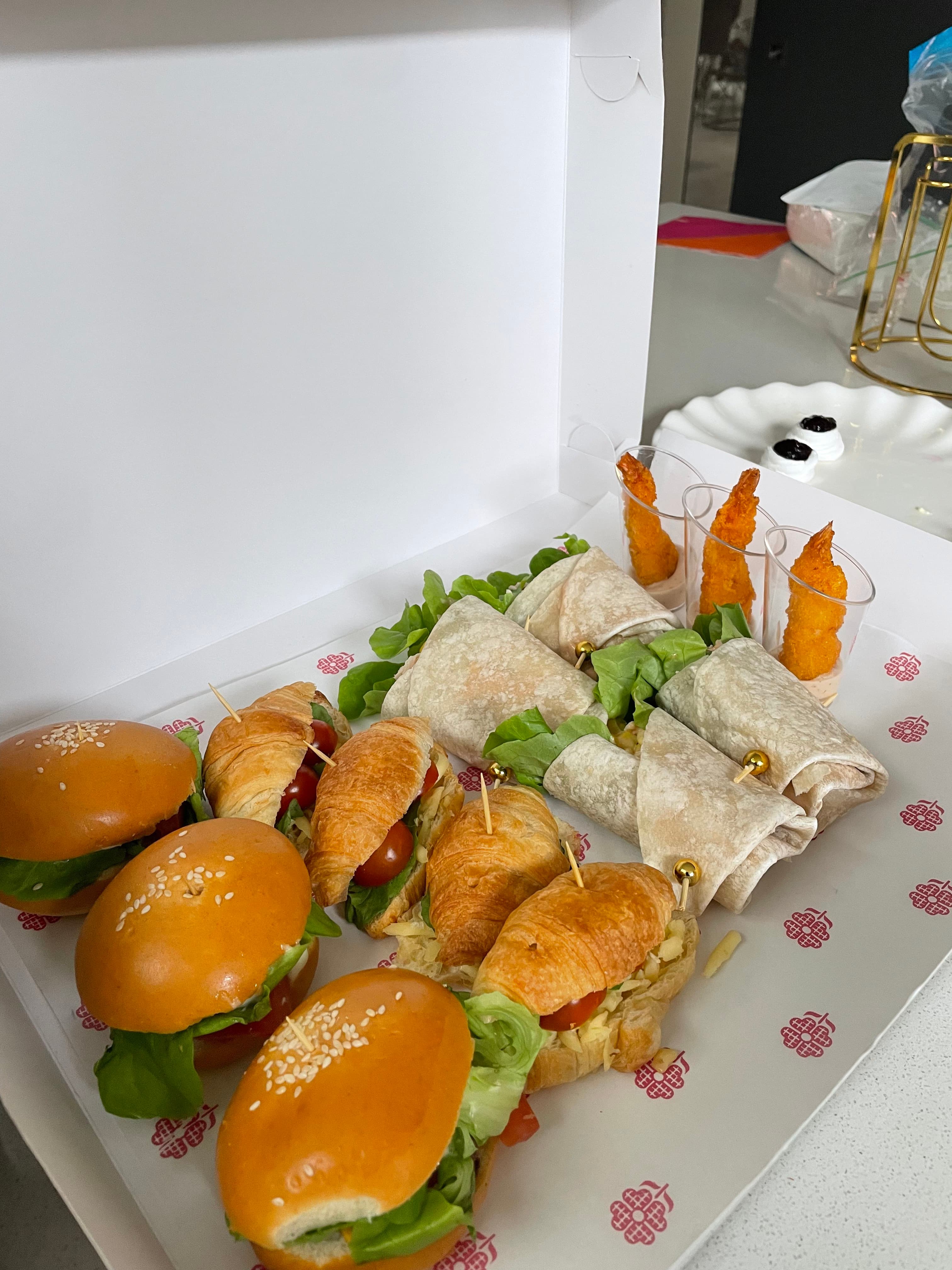 Servicios de alimentación para eventos
